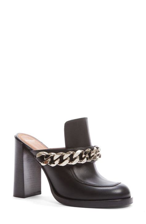 givenchy chain pattern mule|Women's Givenchy Mules .